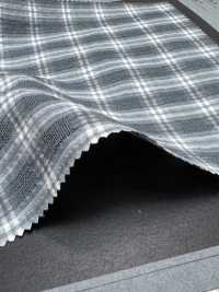 1051701 Seersucker T/C Teint En Fil, Chaîne Uniquement, à Armure Ouverte[Textile / Tissu] Takisada Images supplémentaires