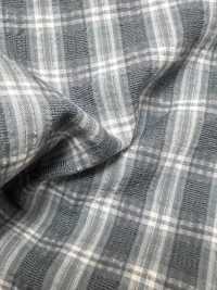 1051701 Seersucker T/C Teint En Fil, Chaîne Uniquement, à Armure Ouverte[Textile / Tissu] Takisada Images supplémentaires
