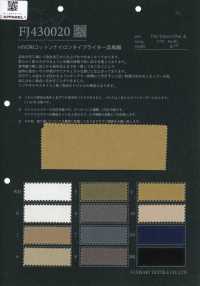 FJ430020 HIYORI tissu typewriter coton nylon tissage Hamakaze[Textiles / Tissus] Fujisaki Textile Images supplémentaires
