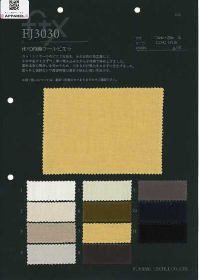 FJ3030 HIYORI Viyella coton et laine