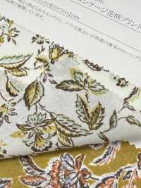 28132 Batiste à fil simple imprimée fleurs vintage 60s[Textiles / Tissus] SUNWELL Images supplémentaires