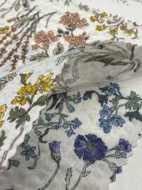 28134 Lawn 80 fils simples, imprimé floral Miracle Wave[Textiles / Tissus] SUNWELL Images supplémentaires