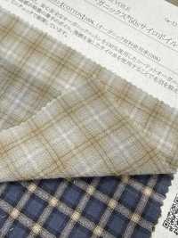 35539 Cordot Organics® Voile Siro en fil simple 50 Mini carreaux Finition lavée[Textiles / Tissus] SUNWELL Images supplémentaires