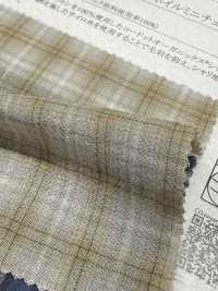35539 Cordot Organics® Voile Siro en fil simple 50 Mini carreaux Finition lavée[Textiles / Tissus] SUNWELL Images supplémentaires