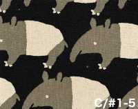 850616 Toile en coton et lin Bakkubaku[Textiles / Tissus] VANCET Images supplémentaires