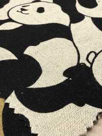 850617 Toile coton-lin Panda World[Textiles / Tissus] VANCET Images supplémentaires