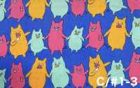 850618 Popeline Crazy Rabuta[Textiles / Tissus] VANCET Images supplémentaires
