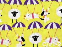 850619 Popeline Nakayoshi Parachute[Textiles / Tissus] VANCET Images supplémentaires