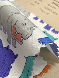 850620 Popeline Happy Hippo[Textiles / Tissus] VANCET Images supplémentaires