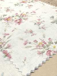 850621 Batiste de coton écru Rurudiroman floraison délicate[Textiles / Tissus] VANCET Images supplémentaires