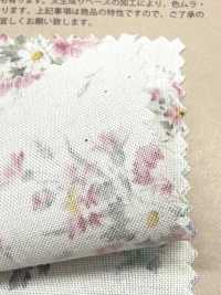 850621 Batiste de coton écru Rurudiroman floraison délicate[Textiles / Tissus] VANCET Images supplémentaires
