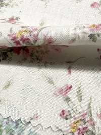 850621 Batiste de coton écru Rurudiroman floraison délicate[Textiles / Tissus] VANCET Images supplémentaires