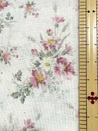 850621 Batiste de coton écru Rurudiroman floraison délicate[Textiles / Tissus] VANCET Images supplémentaires