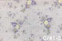850621 Batiste de coton écru Rurudiroman floraison délicate[Textiles / Tissus] VANCET Images supplémentaires