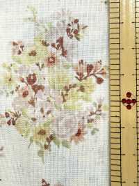 850622 Batiste de coton écru Rurudi Roman Floral Harmony[Textiles / Tissus] VANCET Images supplémentaires