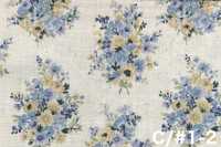 850622 Batiste de coton écru Rurudi Roman Floral Harmony[Textiles / Tissus] VANCET Images supplémentaires
