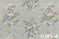 850622 Batiste de coton écru Rurudi Roman Floral Harmony[Textiles / Tissus] VANCET Images supplémentaires