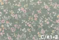 850623 Batiste de coton écru Luludi Roman Rose Nocturne[Textiles / Tissus] VANCET Images supplémentaires