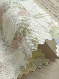 850624 Batiste de coton écru Luludi Bouquet romain antique[Textiles / Tissus] VANCET Images supplémentaires