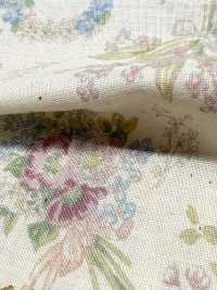 850624 Batiste de coton écru Luludi Bouquet romain antique[Textiles / Tissus] VANCET Images supplémentaires
