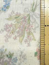 850624 Batiste de coton écru Luludi Bouquet romain antique[Textiles / Tissus] VANCET Images supplémentaires