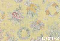 850624 Batiste de coton écru Luludi Bouquet romain antique[Textiles / Tissus] VANCET Images supplémentaires