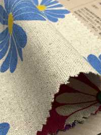 850625 Toile coton-lin marguerite[Textiles / Tissus] VANCET Images supplémentaires