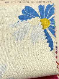 850625 Toile coton-lin marguerite[Textiles / Tissus] VANCET Images supplémentaires