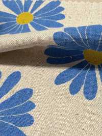 850625 Toile coton-lin marguerite[Textiles / Tissus] VANCET Images supplémentaires
