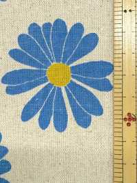 850625 Toile coton-lin marguerite[Textiles / Tissus] VANCET Images supplémentaires
