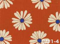 850625 Toile coton-lin marguerite[Textiles / Tissus] VANCET Images supplémentaires