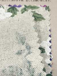 850627 Toile coton-lin Anemone[Textiles / Tissus] VANCET Images supplémentaires
