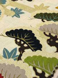 850630 Batiste à motif floral doré japonais, Pin montant[Textiles / Tissus] VANCET Images supplémentaires