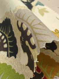 850630 Batiste à motif floral doré japonais, Pin montant[Textiles / Tissus] VANCET Images supplémentaires