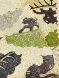 850630 Batiste à motif floral doré japonais, Pin montant[Textiles / Tissus] VANCET Images supplémentaires