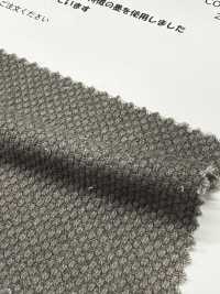 HK3024BW Sashiko doux, teinté au sumi, OW[Textiles / Tissus] KOYAMA Images supplémentaires