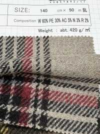 SBRT892/1 Carreaux en laine britannique[Textiles / Tissus] SHIBAYA Images supplémentaires