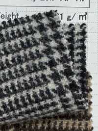 SBW8186 Laine mélangée alpaga à carreaux Glen/grands carreaux/chevrons[Textiles / Tissus] SHIBAYA Images supplémentaires
