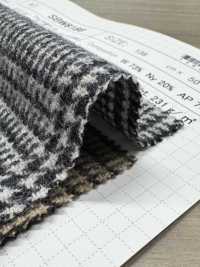 SBW8186 Laine mélangée alpaga à carreaux Glen/grands carreaux/chevrons[Textiles / Tissus] SHIBAYA Images supplémentaires