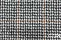 SBW8186 Laine mélangée alpaga à carreaux Glen/grands carreaux/chevrons[Textiles / Tissus] SHIBAYA Images supplémentaires