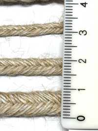 R-5505 Série lin Cordon accordéon en rayonne/jute[Rubans, galons et cordons] RIVER Images supplémentaires