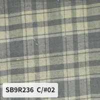 SB9R236 Carreaux froncés biologiques[Textiles / Tissus] SHIBAYA Images supplémentaires