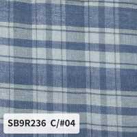 SB9R236 Carreaux froncés biologiques[Textiles / Tissus] SHIBAYA Images supplémentaires
