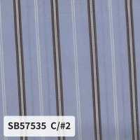SB57535 Rayure dobby teinte en fil[Textiles / Tissus] SHIBAYA Images supplémentaires