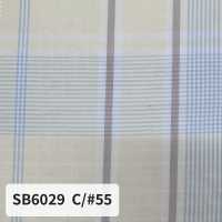 SB6029 Finition lavée à grands carreaux délavés[Textiles / Tissus] SHIBAYA Images supplémentaires