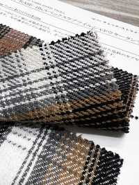 14449 Hank-KASE- 10s Spec twill à slubs tartan ombré[Textiles / Tissus] SUNWELL Images supplémentaires