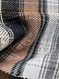 14449 Hank-KASE- 10s Spec twill à slubs tartan ombré[Textiles / Tissus] SUNWELL Images supplémentaires