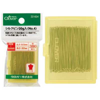 22604 Épingles à soie, 20 g, n° 4