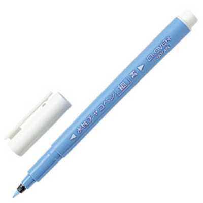 24412 Stylo craie à base d’eau, pointe fine, bleu