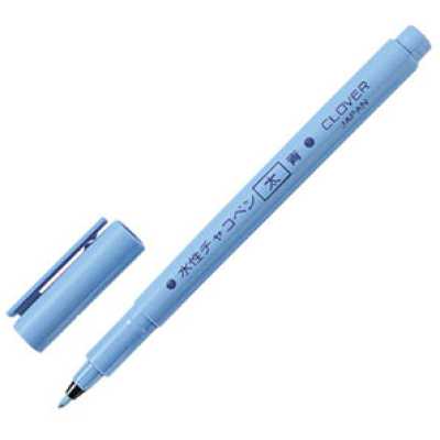 24413 Stylo craie à base d'eau <bleu, épais>